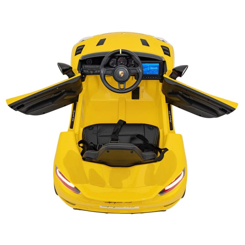 Licensed Porsche 718 With Mp4 Video Player