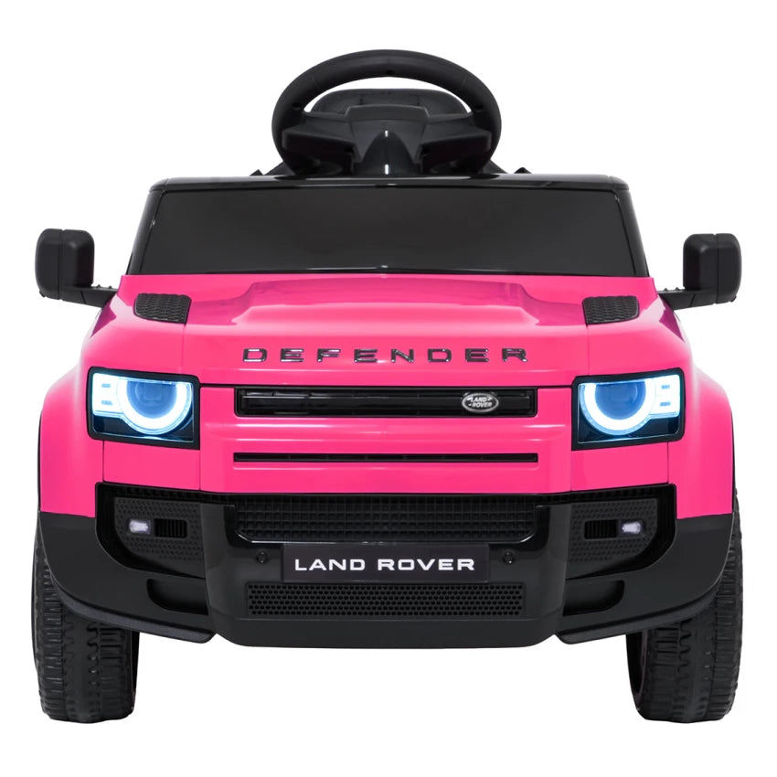 Licensed Land Rover Defender Ride on Car 12v Eva Tyres Leather Seat
