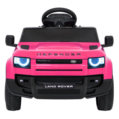 Licensed Land Rover Defender Ride on Car 12v Eva Tyres Leather Seat