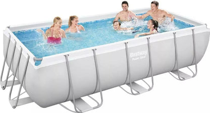 Bestway 56441 power steel rectangular pool (404x201x100cm)
