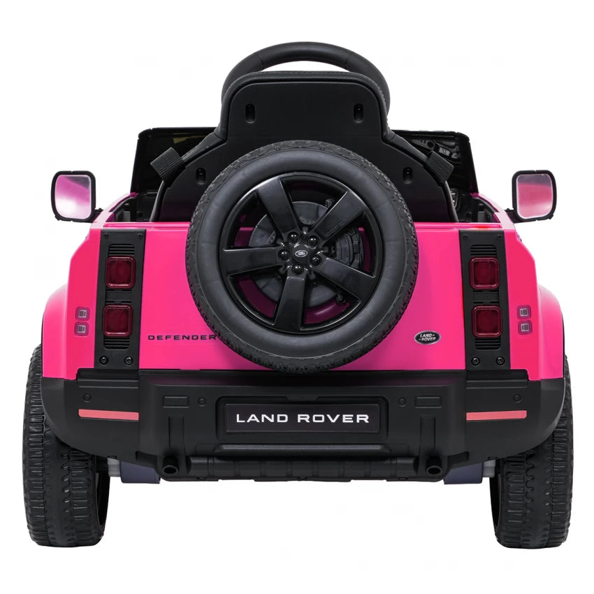 Licensed Land Rover Defender Ride on Car 12v Eva Tyres Leather Seat