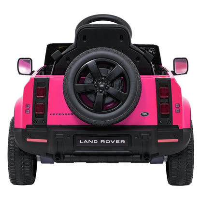 Licensed Land Rover Defender Ride on Car 12v Eva Tyres Leather Seat