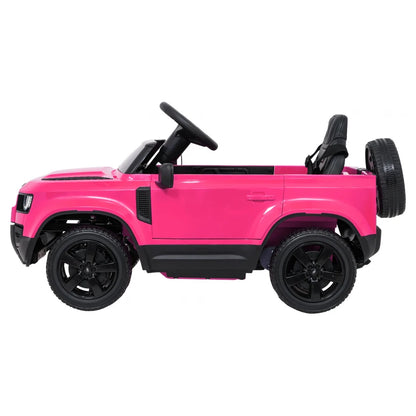 Licensed Land Rover Defender Ride on Car 12v Eva Tyres Leather Seat