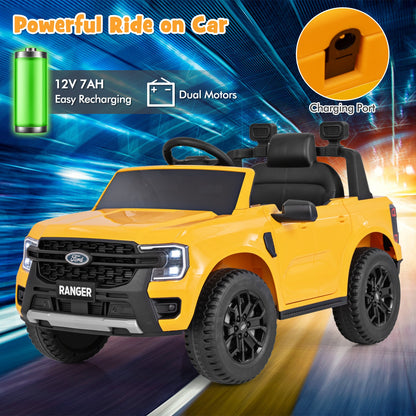 12V Licensed Ford Ranger Kids Ride on Car with Remote Control
