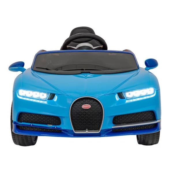 Official Blue Bugatti Chiron 12v Kids Ride On Electric Super Car