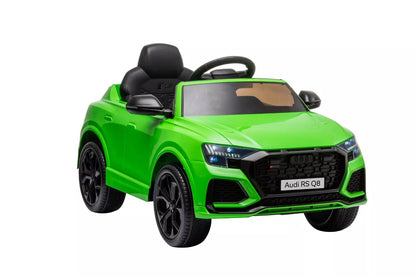 Audi RSQ8 12V with remote control for parents and official Audi license