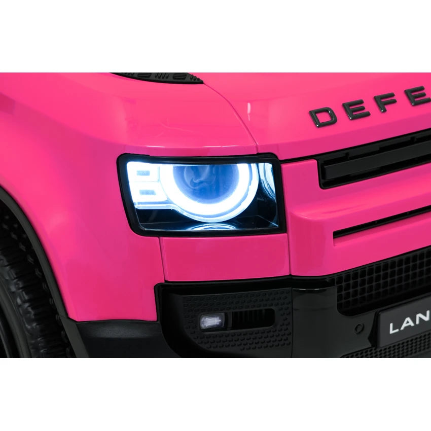 Licensed Land Rover Defender Ride on Car 12v Eva Tyres Leather Seat