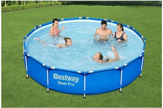 Bestway 12ft Steel PRO Frame Swimming Pool 56681 (366x76cm) with filter