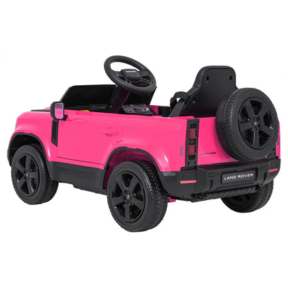 Licensed Land Rover Defender Ride on Car 12v Eva Tyres Leather Seat
