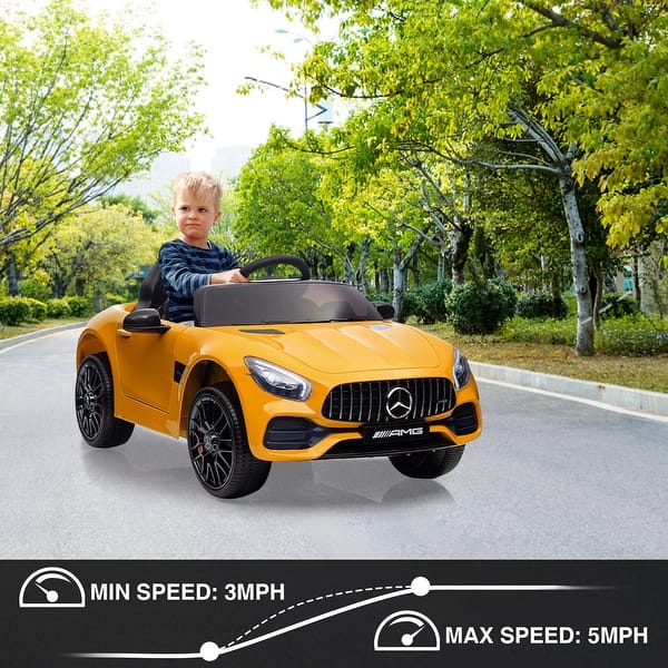 12V OFFICIAL LICENSED MERCEDES AMG ELECTRIC RIDE ON CAR PARENTAL REMOTE