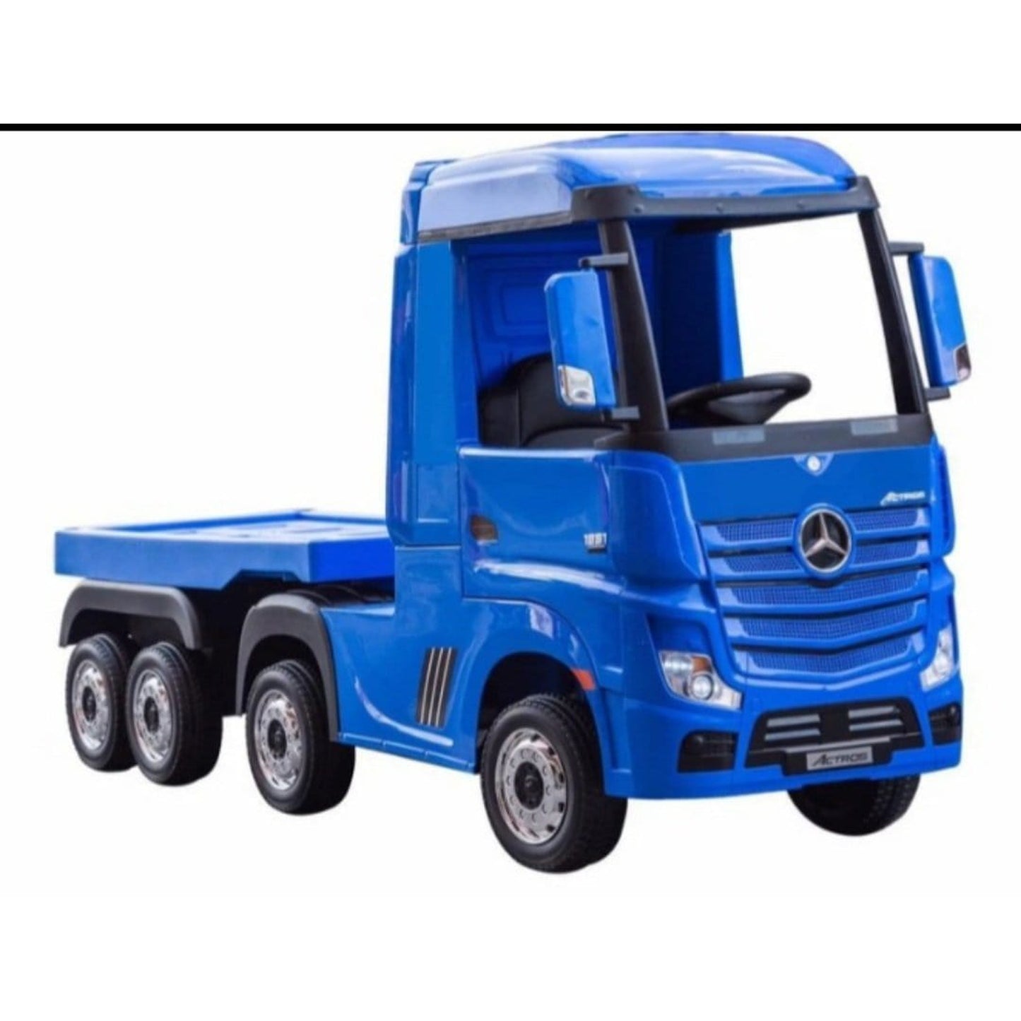 Licensed Mercedes-Benz Actros MP4 Lorry + Trailer 24V Ride On