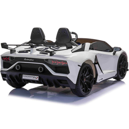 Electric Ride On Licensed Lamborghini Aventador SVJ 24v DRIFT Car 2 Seats