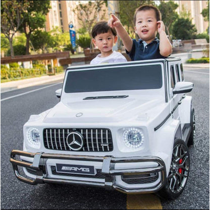 24V 2 Seater XL Licensed Mercedes AMG G63 Kids Ride On Jeep