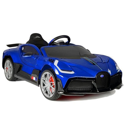 Officially Licensed Bugatti Divo 12V kids Ride On Leather Seat Rubber Tyres