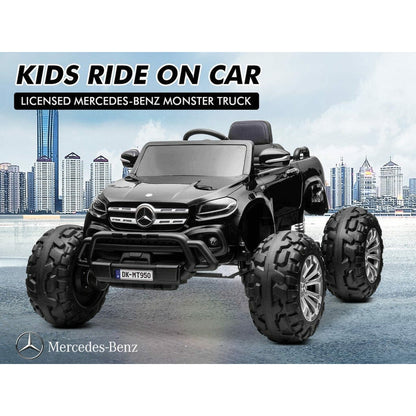 Mercedes Monster Truck 24v 4wd Mp4 TV Kids Ride On